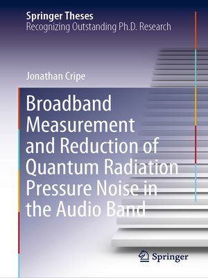 cover image of Broadband Measurement and Reduction of Quantum Radiation Pressure Noise in the Audio Band